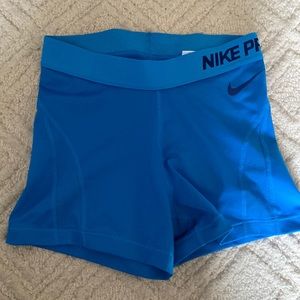 Blue Nike Pros